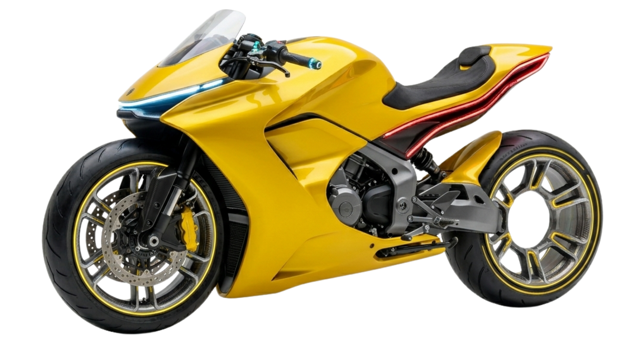Yellow bike